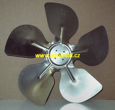 více o produktu - VÝPRODEJ - Vrtule sací pro univerzální ventilátor, D=230mm, ELCO